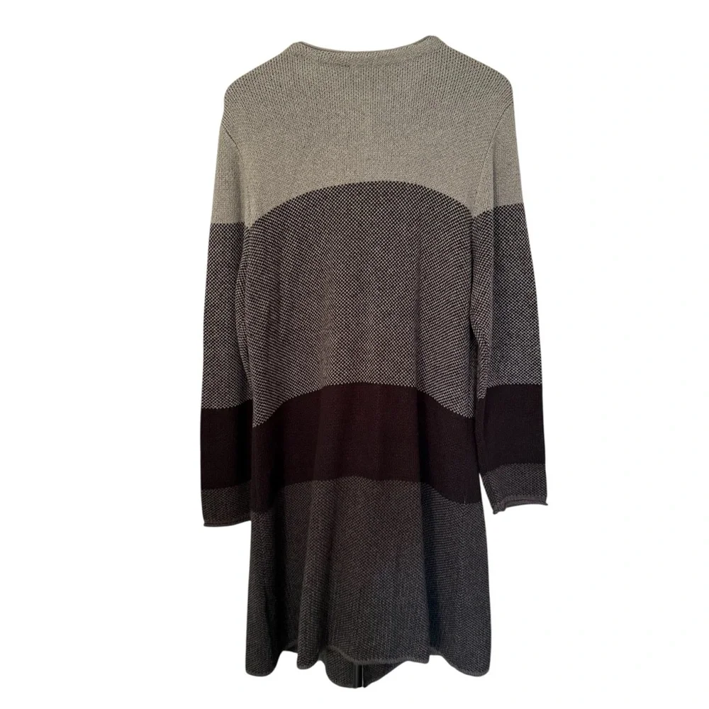 NWT Christopher & Banks Women’s Open Front Long Knit Cardigan Sweater Size XL